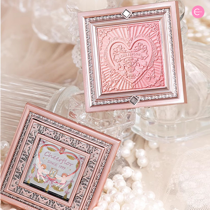 CHEERFLOR Angel Frame Dual-Tone Blush Palette shade #CFR957
