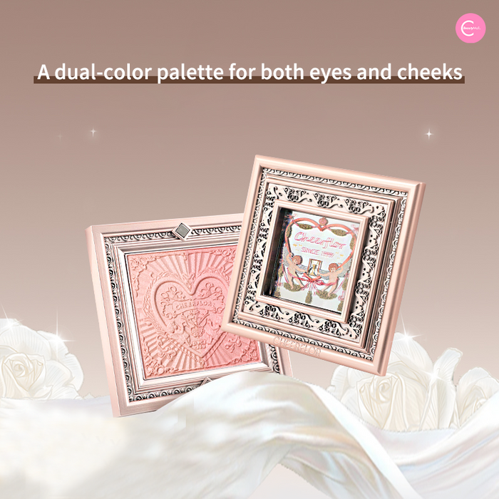 CHEERFLOR Angel Frame Dual-Tone Blush Palette shade #CFR957
