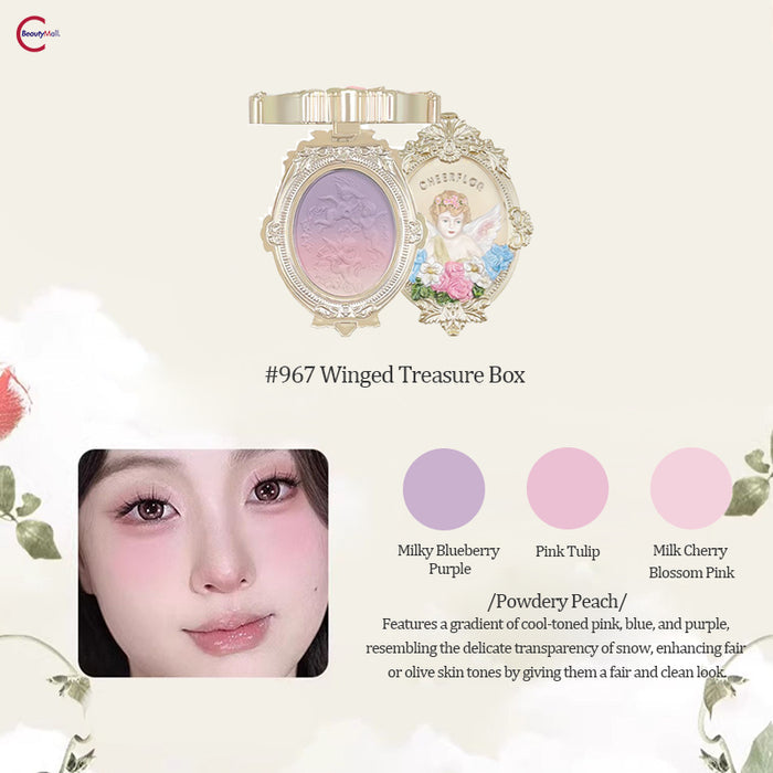 CHEERFLOR Angel's Revelation Relief Blush shade #966