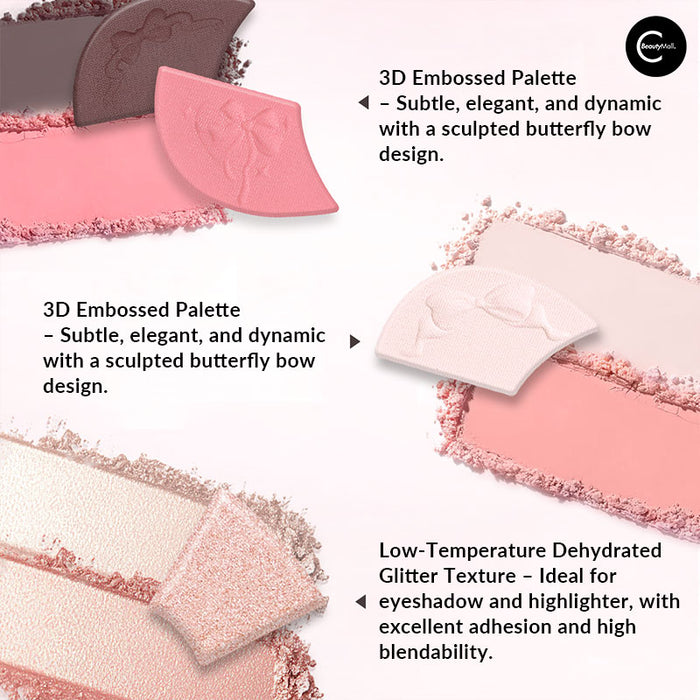 Cheerflor Bow-Tie Eyeshadow Palette style #1156