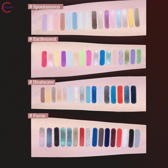 CHEERYEP (QIANYAN) 16-Color Natural Star Eye Shadow Palette - 08#Ambition detail
