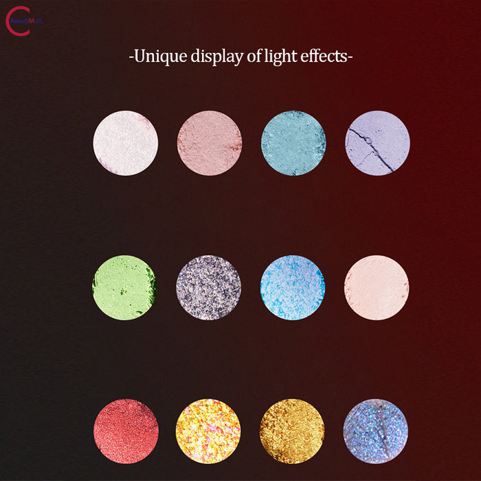 CHEERYEP (QIANYAN) 16-Color Natural Star Eye Shadow Palette - 08#Ambition detail