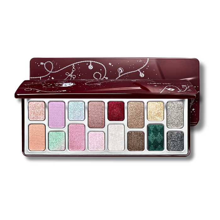 CHEERYEP (QIANYAN) 16-Color Natural Star Eye Shadow Palette - 18#Wishes Starlight