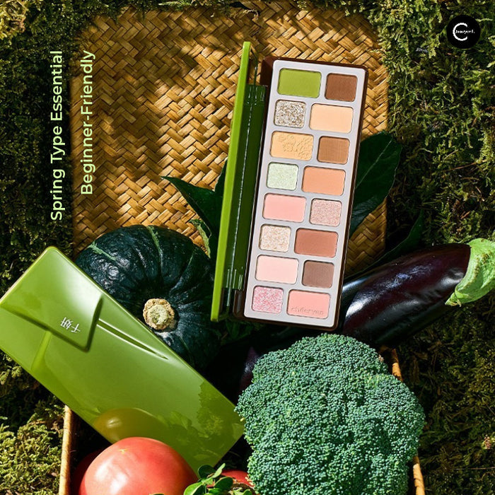CHEERYEP (QIANYAN) 16-Color Natural Star Eye Shadow Palette - 19#Prelude detail