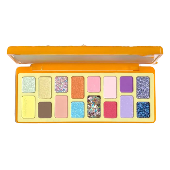 CHEERYEP (QIANYAN) 16-Color Natural Star Eye Shadow Palette – 20# Sparkle