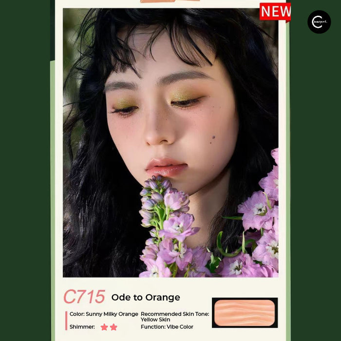 CHEERYEP (QIANYAN) Freeze-Dried Powder Blush-#C714 & #C715 detail