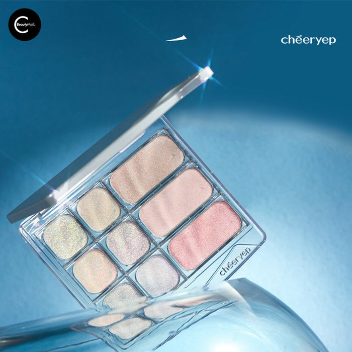 CHEERYEP (QIANYAN) Luminous Jade All-in-One Palette detail
