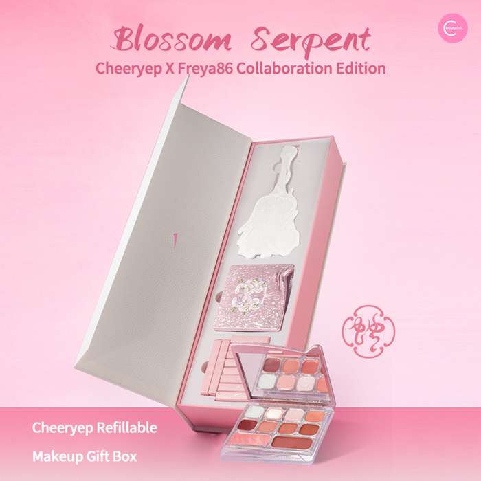 CHEERYEP (QIANYAN) Refillable Makeup Gift Box – #Blossom Serpent Blossom Reverie Set (US ONLY)