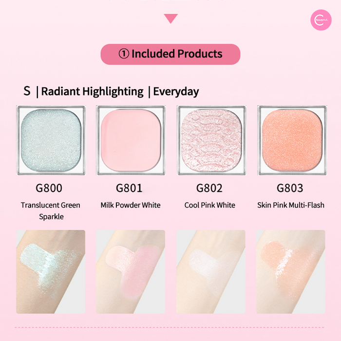 CHEERYEP (QIANYAN) Refillable Makeup Gift Box – #Blossom Serpent detail