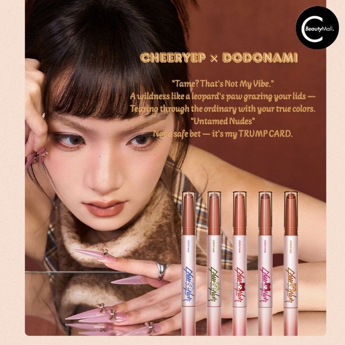 CHEERYEP(QIANYAN) × DODONAMI Dual-Ended Lip & Line Pencil DM02