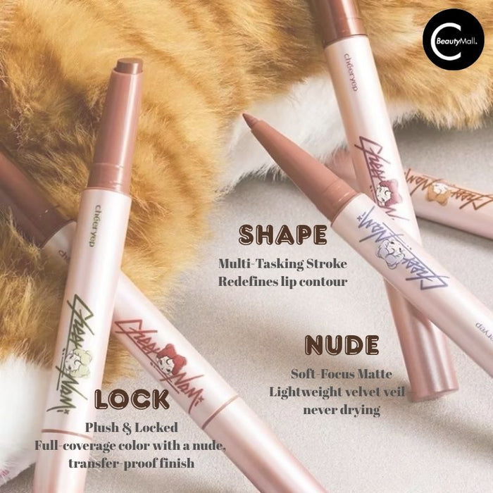 CHEERYEP(QIANYAN) × DODONAMI Dual-Ended Lip & Line Pencil DM03