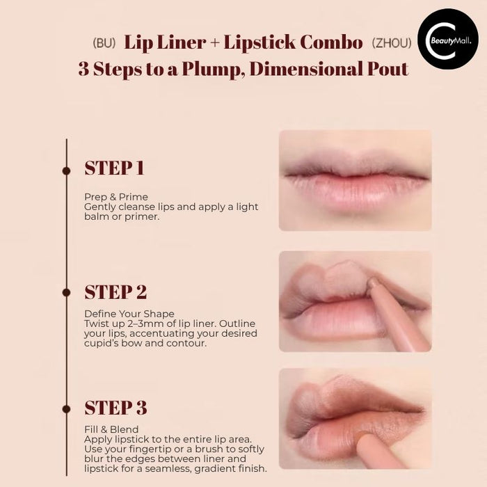 CHEERYEP(QIANYAN) × DODONAMI Dual-Ended Lip & Line Pencil detail