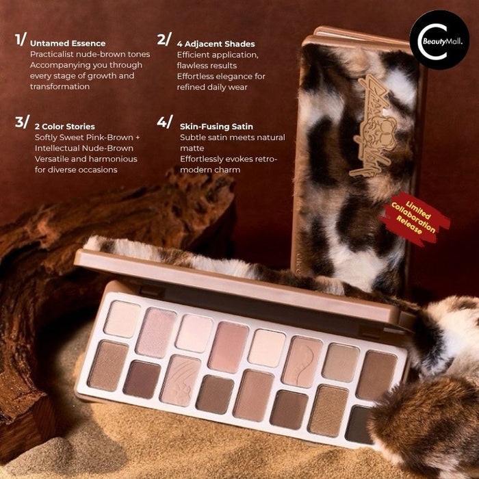 CHEERYEP(QIANYAN) × DODONAMI Limited Edition Plush-Upgraded 16-Color Eyeshadow Palette detail