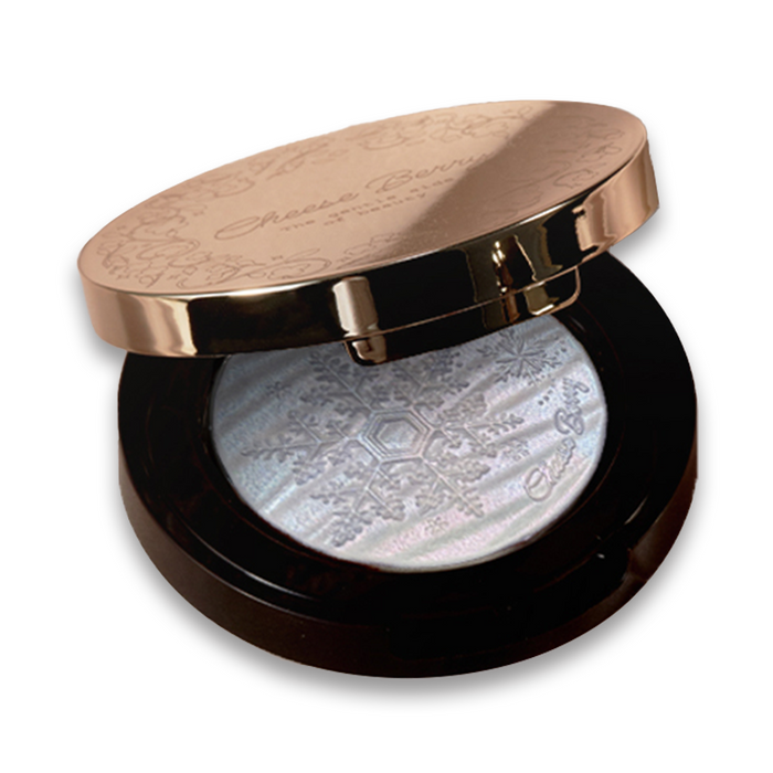CheeseBerry Baked Highlighter - #8 Iridescent Blue-Pink Blend style #8 Iridescent Blue-Pink Blend