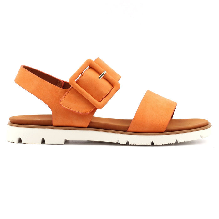 Cher Orange Sandal