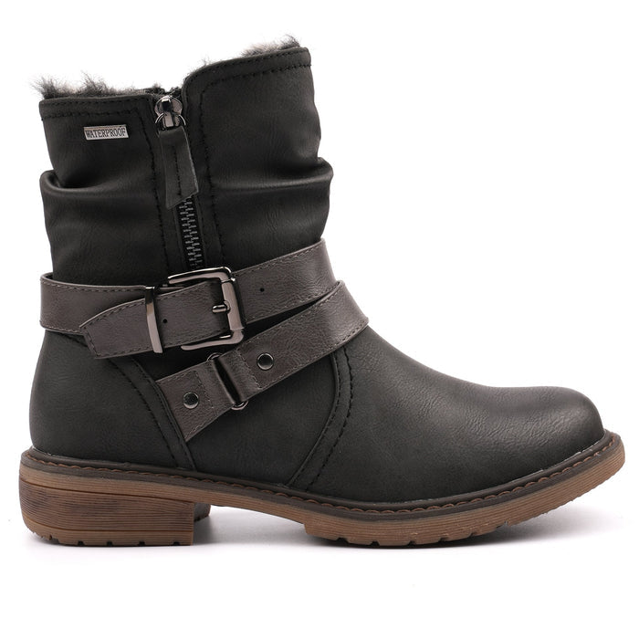 Chime III Black Waterproof Boot