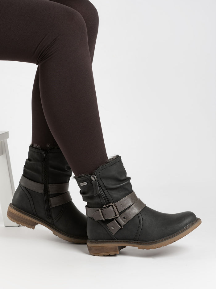 Chime III Black Waterproof Boot