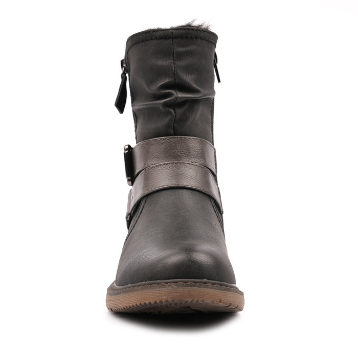 Chime III Black Waterproof Boot