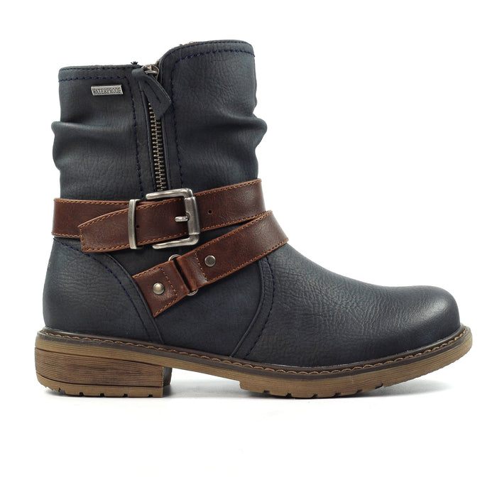Chime III Navy Waterproof  Boot
