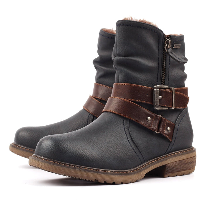 Chime III Navy Waterproof  Boot