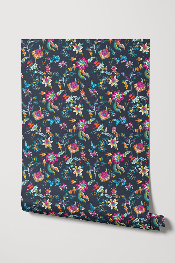 Chintz / Blue Grey