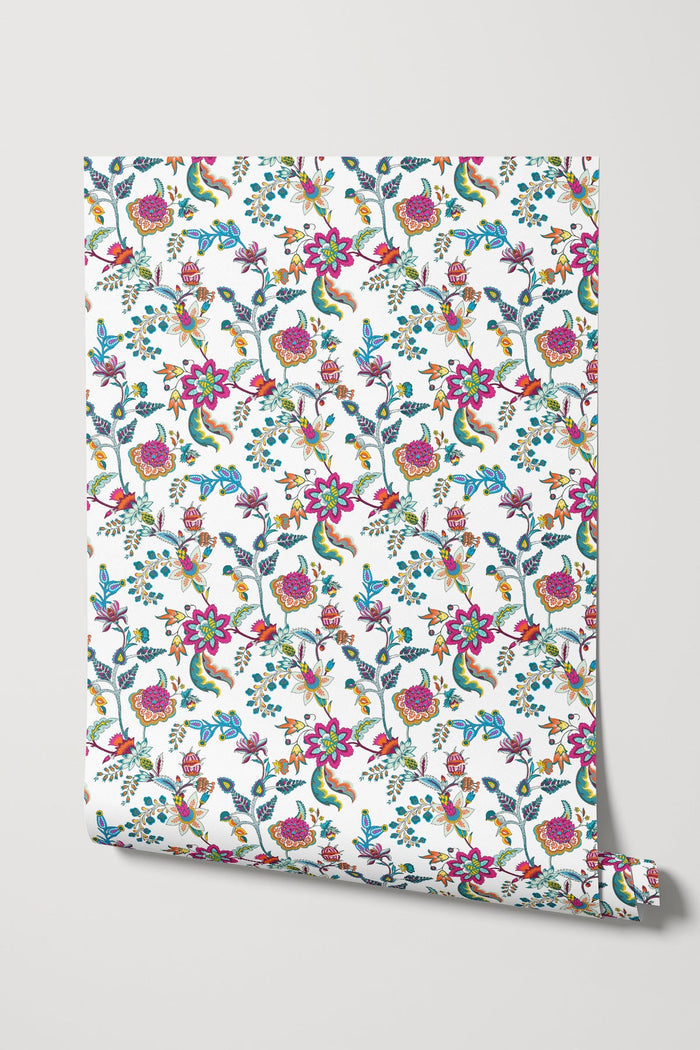 Chintz / White