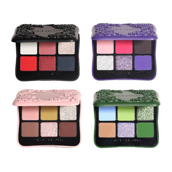 CHOIZ BEAUTY Insect Series 6-Color Eyeshadow Palette Powder Moth Palette – 7.2g