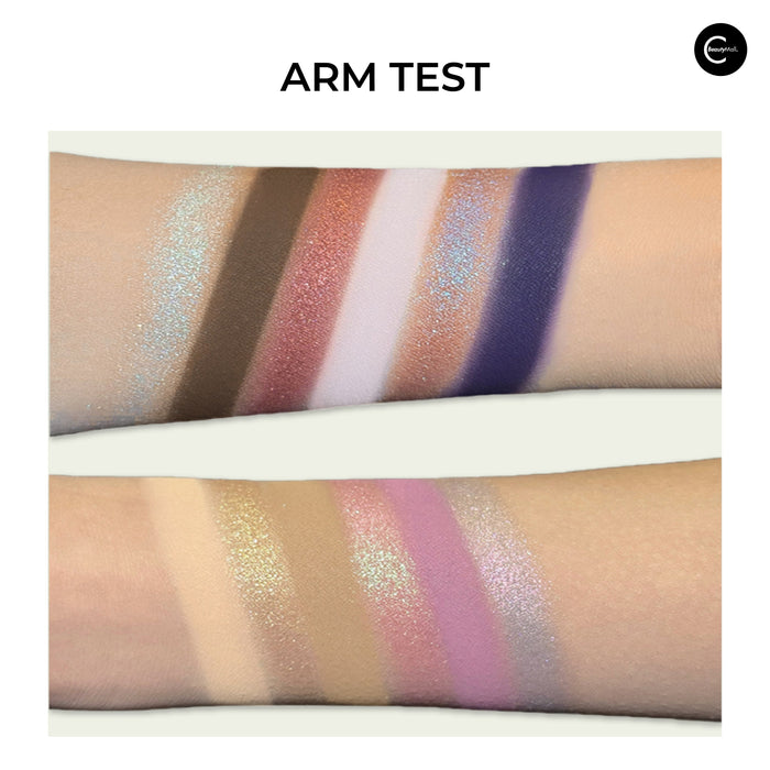 CHOIZ BEAUTY Nature Collection 24-Color Eyeshadow Palette detail