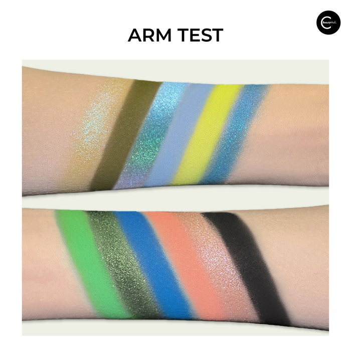CHOIZ BEAUTY Nature Collection 24-Color Eyeshadow Palette detail