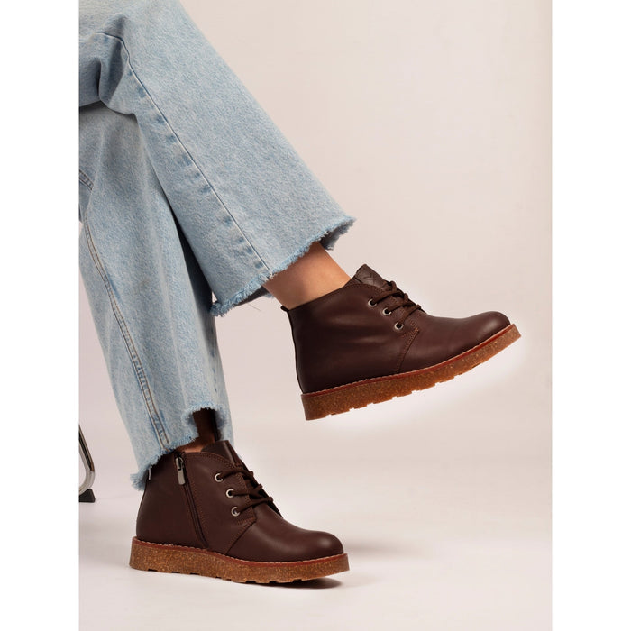 Claire III Brown Leather Boot