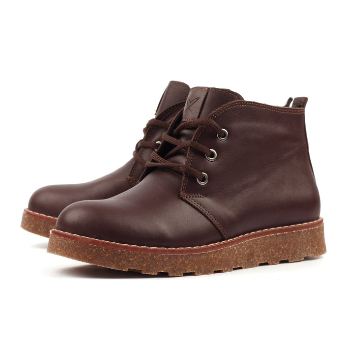 Claire III Brown Leather Boot