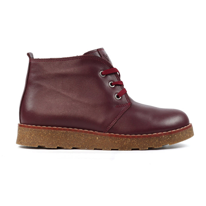 Claire III Burgundy Leather Boot