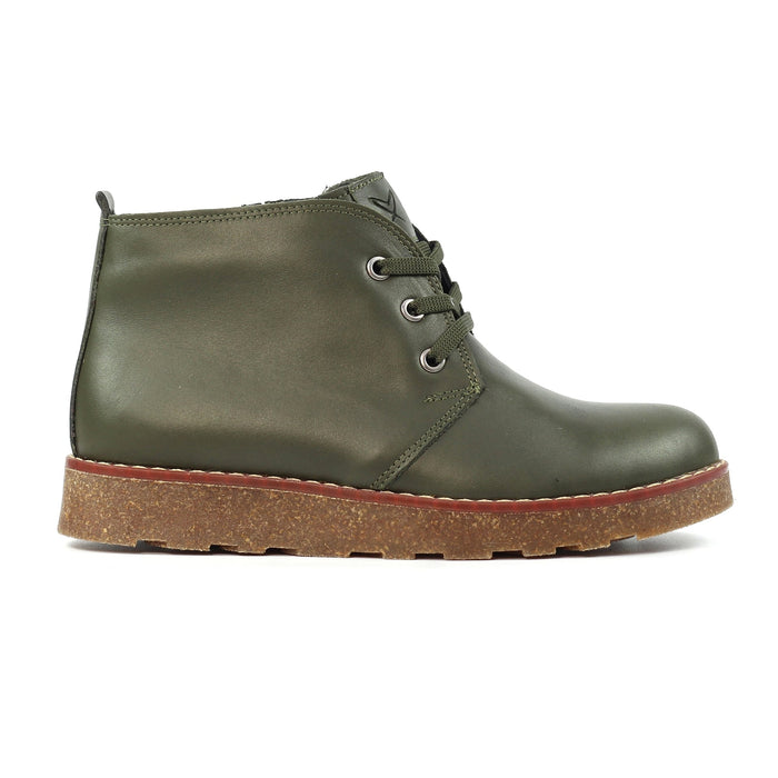 Claire III Olive Leather Boot