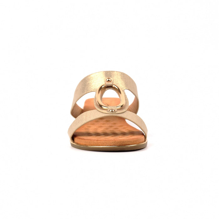 Claudia Gold Sandal