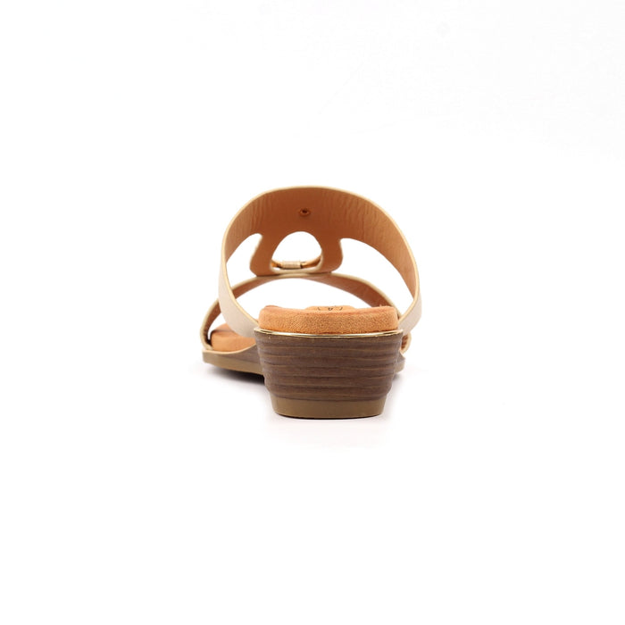 Claudia Gold Sandal