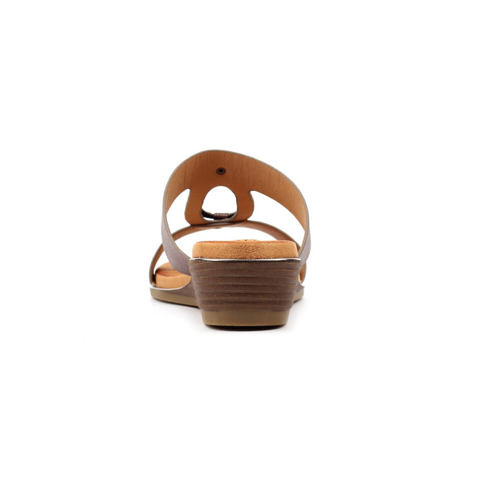 Claudia Pewter Sandal
