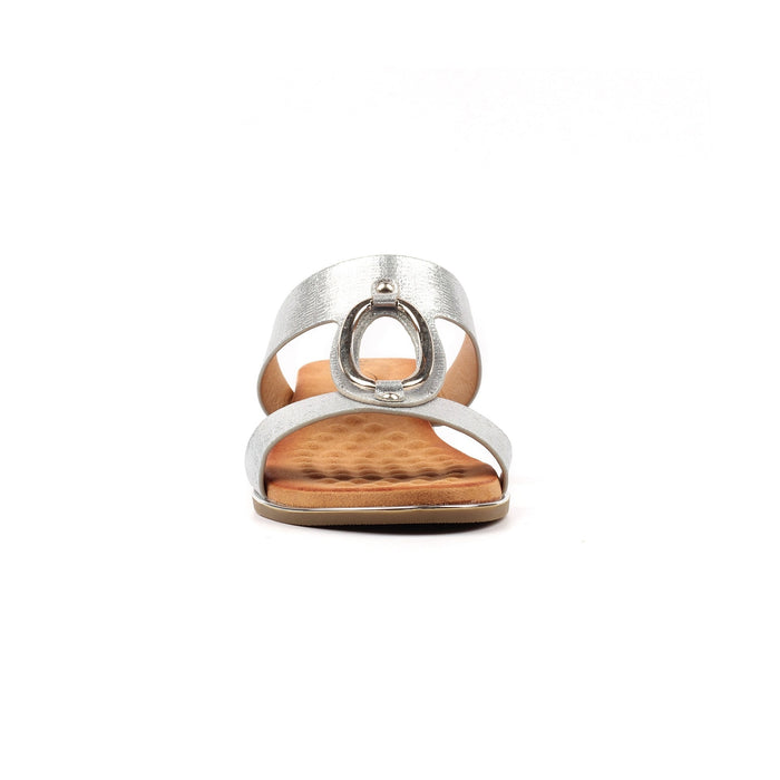 Claudia Silver Sandal