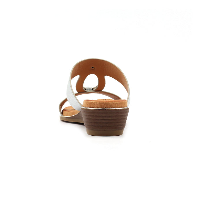 Claudia Silver Sandal