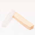 selenite chunk and palo santo piece