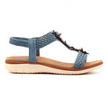 Clementine Blue Sandal