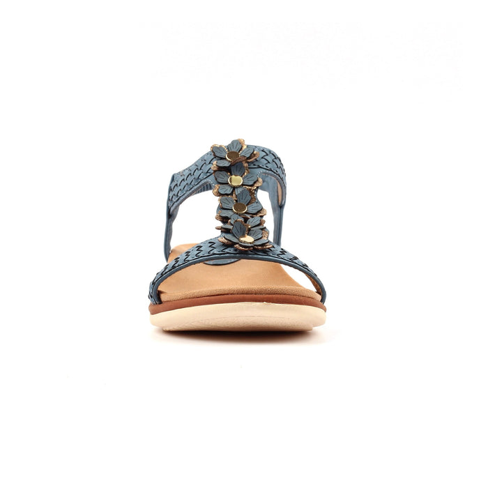 Clementine Blue Sandal
