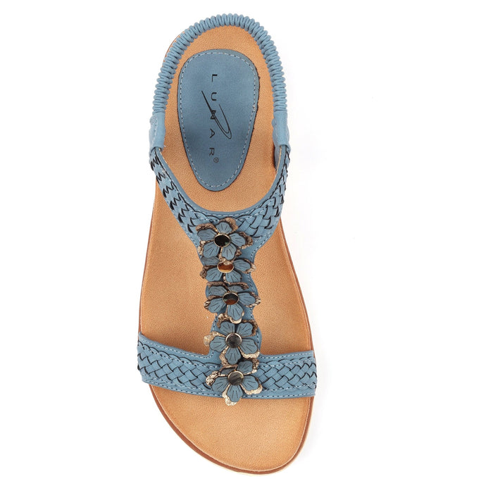 Clementine Blue Sandal