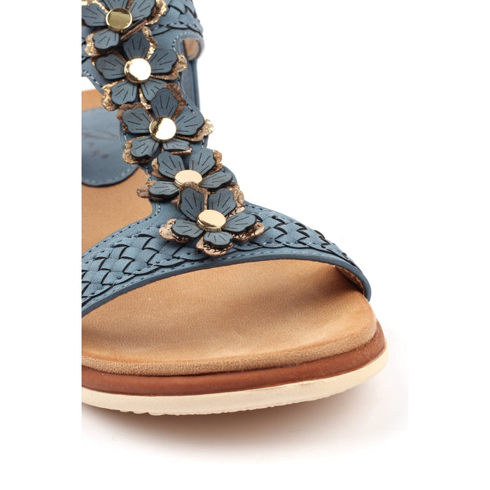 Clementine Blue Sandal
