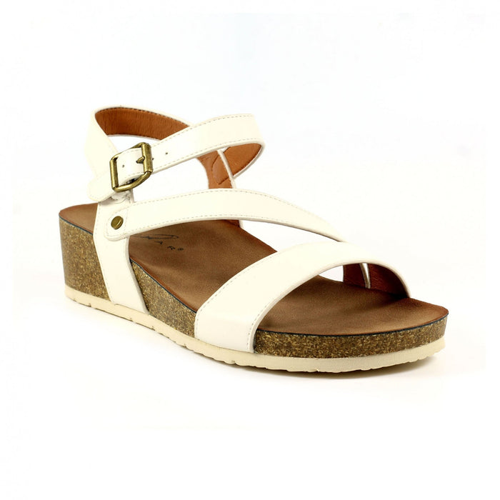Cluster White Sandal
