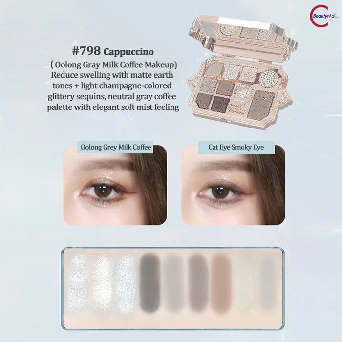 Colorrose Antique Makeup Palette detail