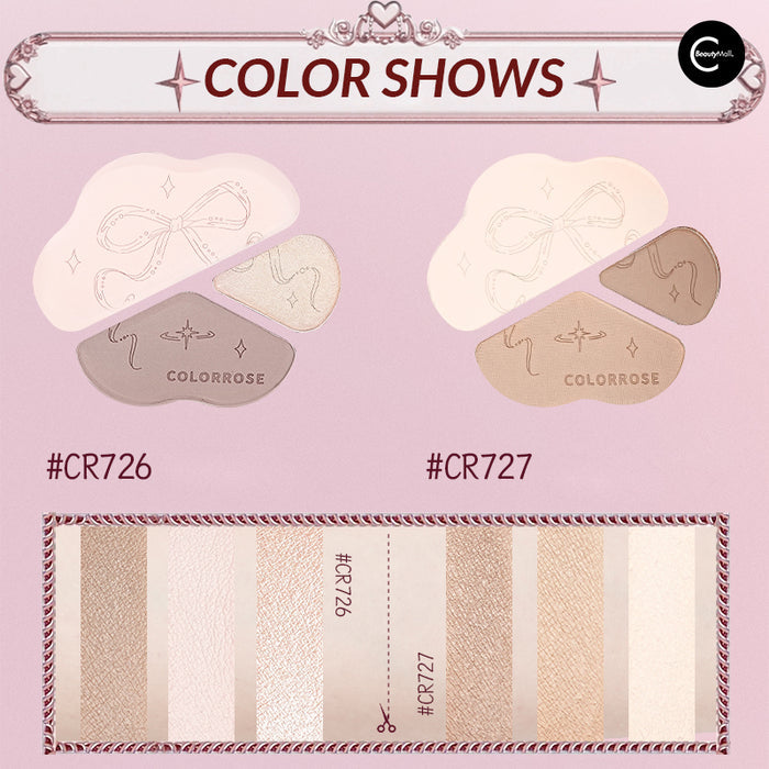 Colorrose Light & Shadow Trio Contouring Palette detail