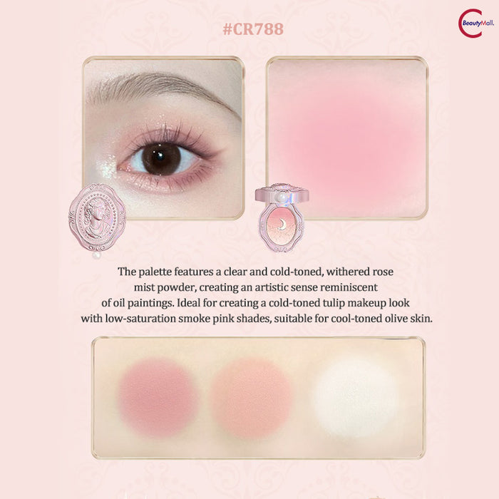 COLORROSE Oil Painting Series Blush detail