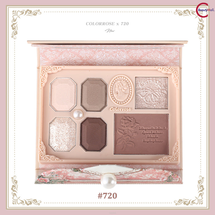 Colorrose Pearl Relief Comprehensive Palette detail