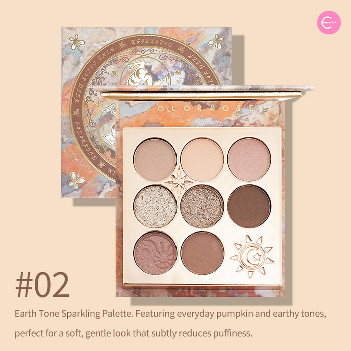 Colorrose Three Lifetimes Series 8-Color Eyeshadow Palette detail
