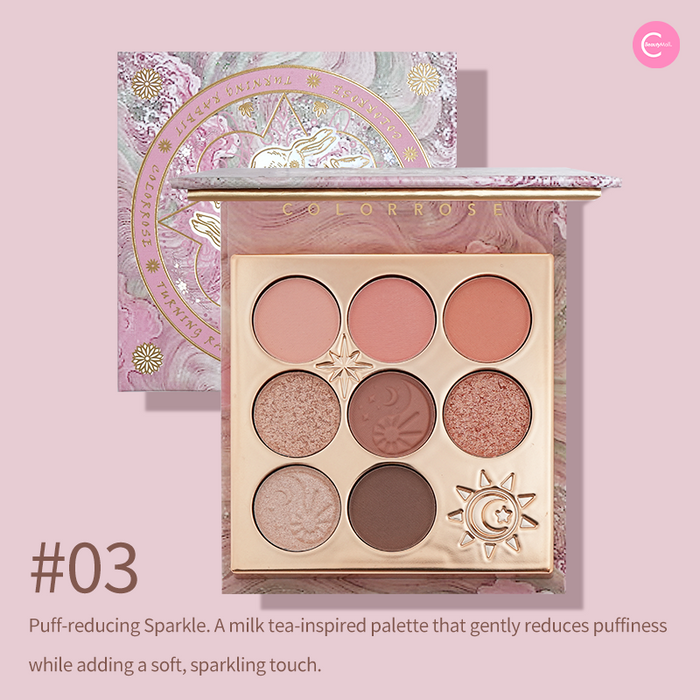 Colorrose Three Lifetimes Series 8-Color Eyeshadow Palette detail